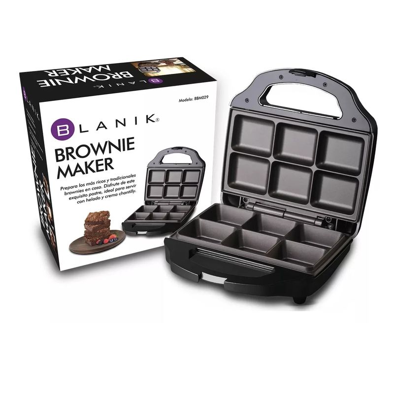BLANIK - Maquina Para Hacer Brownies De 6 Porciones  700w