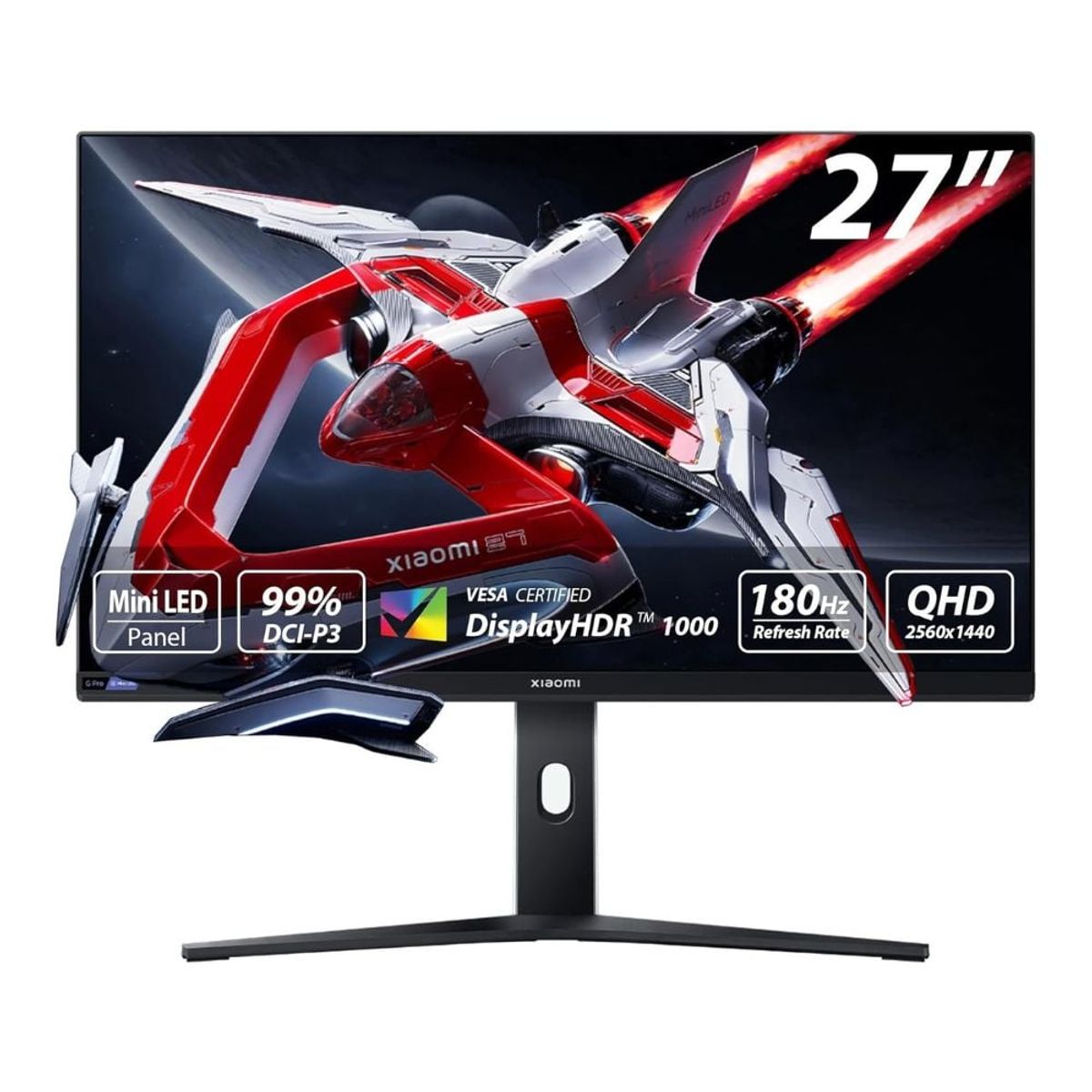 XIAOMI - Monitor Gamer Xiaomi Mini Led G Pro 27i 27" 2560 x 1440 180Hz HDR1000
