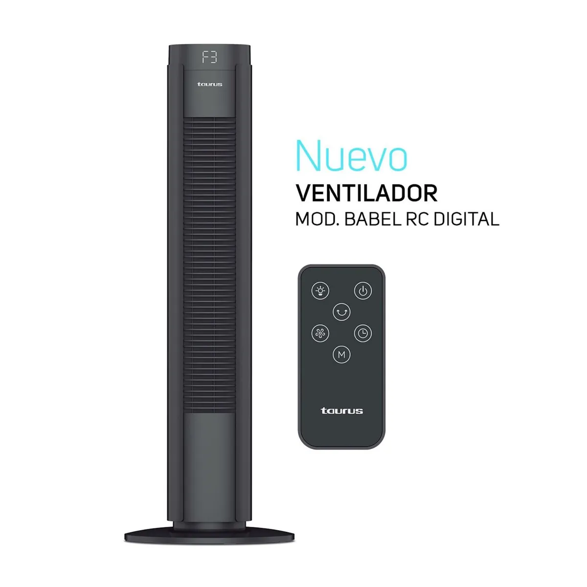 TAURUS - VENTILADOR DE TORRE BABEL RC DIGITAL TAURUS