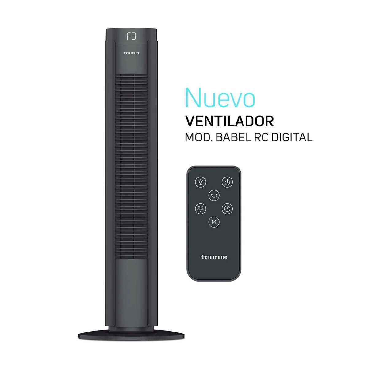 TAURUS - VENTILADOR DE TORRE BABEL RC DIGITAL TAURUS