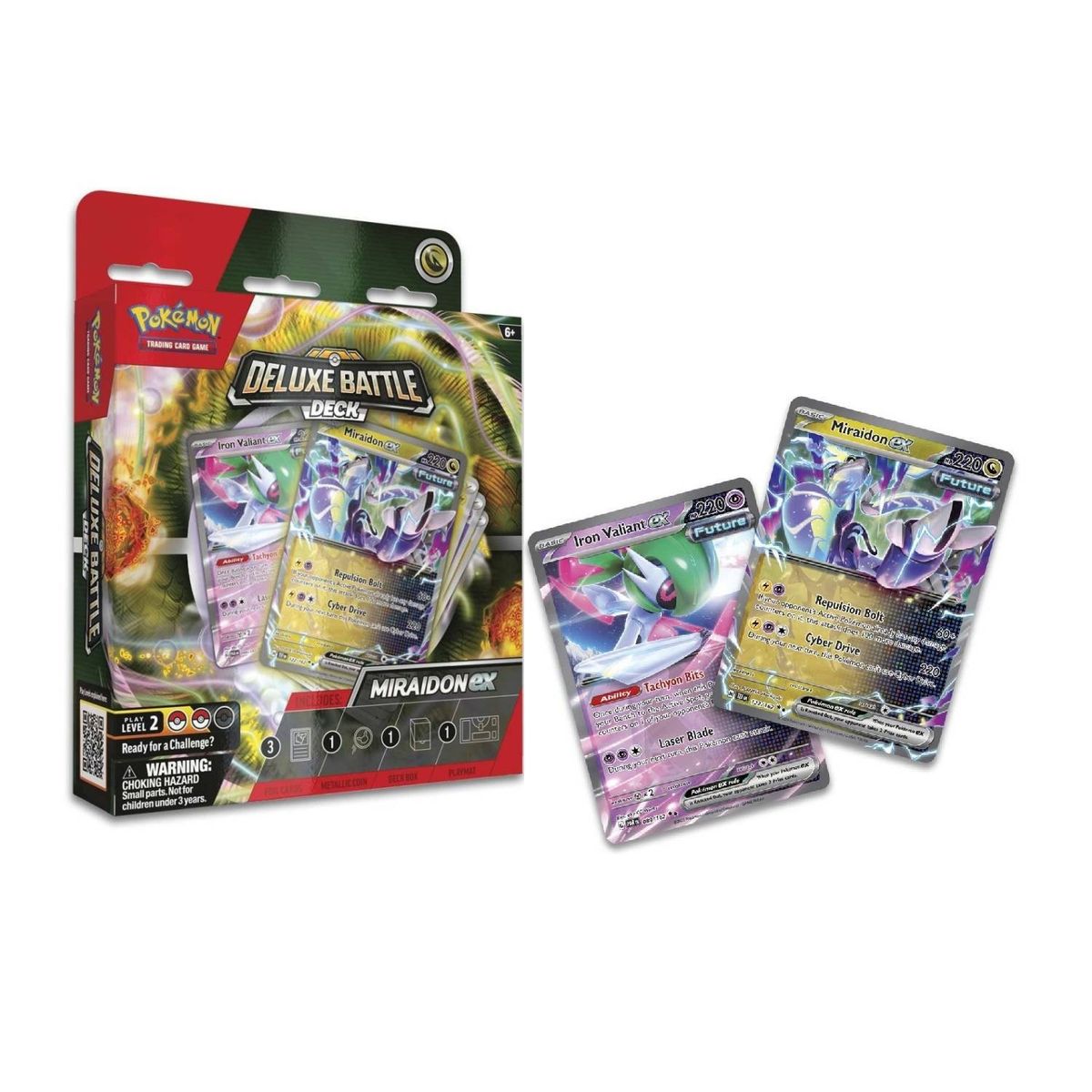 POKEMON - Pokemon TCG Deluxe Battle Deck Miraidon Ex Ingles