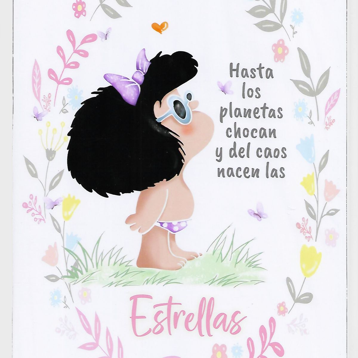 GENERICO - Cuadro Mafalda MDF Laminado - Present