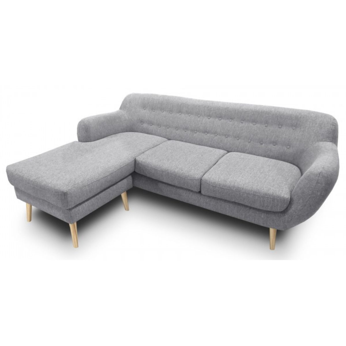 GENERICO - Seccional 3 Cuerpos Brema Intercambiable - Gris Claro