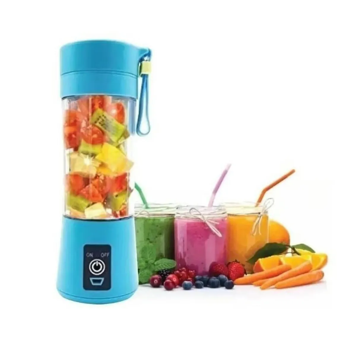 GENERICO - Mini Licuadora Portátil para Batidos Recargable