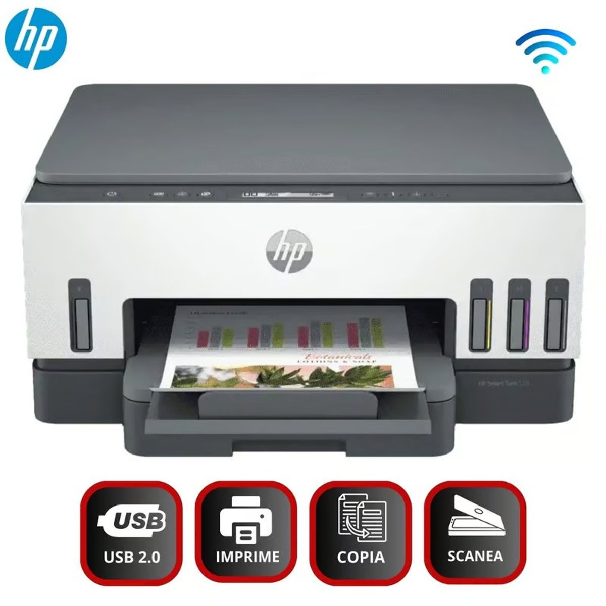 HP - Multifuncional HP Smart Tank 720 Dúplex automático