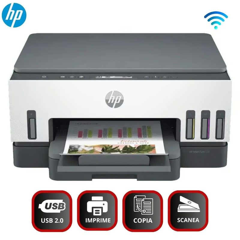 HP - Multifuncional HP Smart Tank 720 Dúplex automático