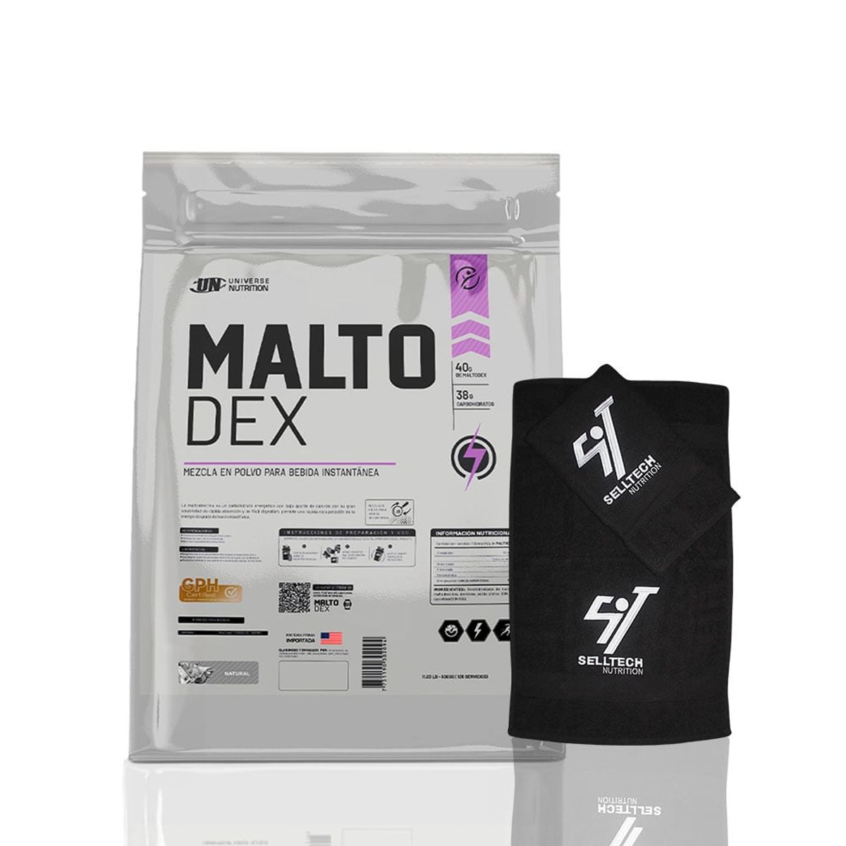 UNIVERSE NUTRITION - Unierse Nutrition Malto Dex 5 kg Natural+Toalla
