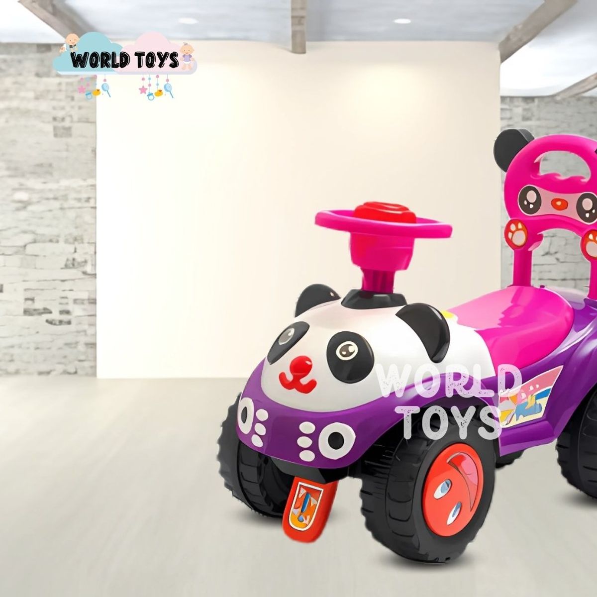 BABY - Correpasillo Didáctico «PANDI» Pink