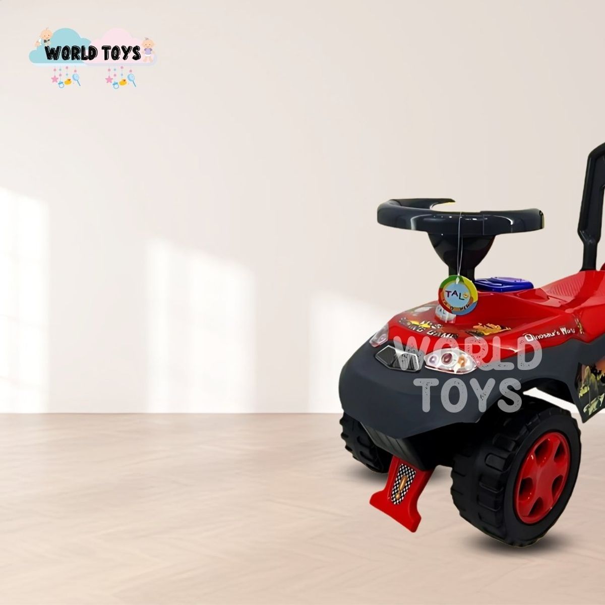 BABY - Correpasillo Didáctico «KIDRUSH » Red