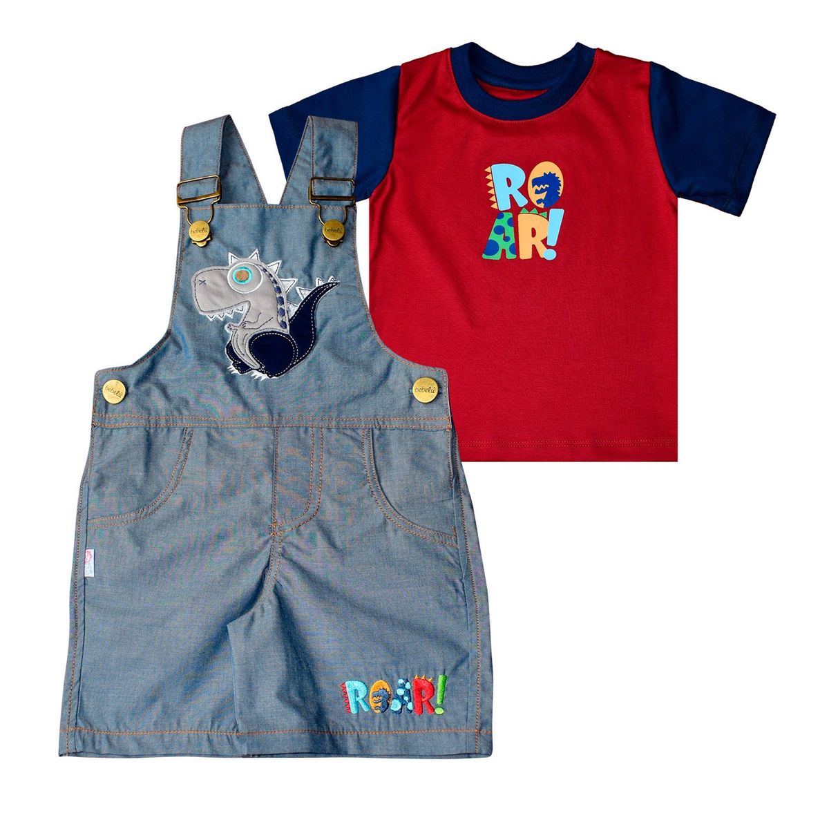 BEBELU - Conjunto Chambray Esaud Para Niño Bebelú