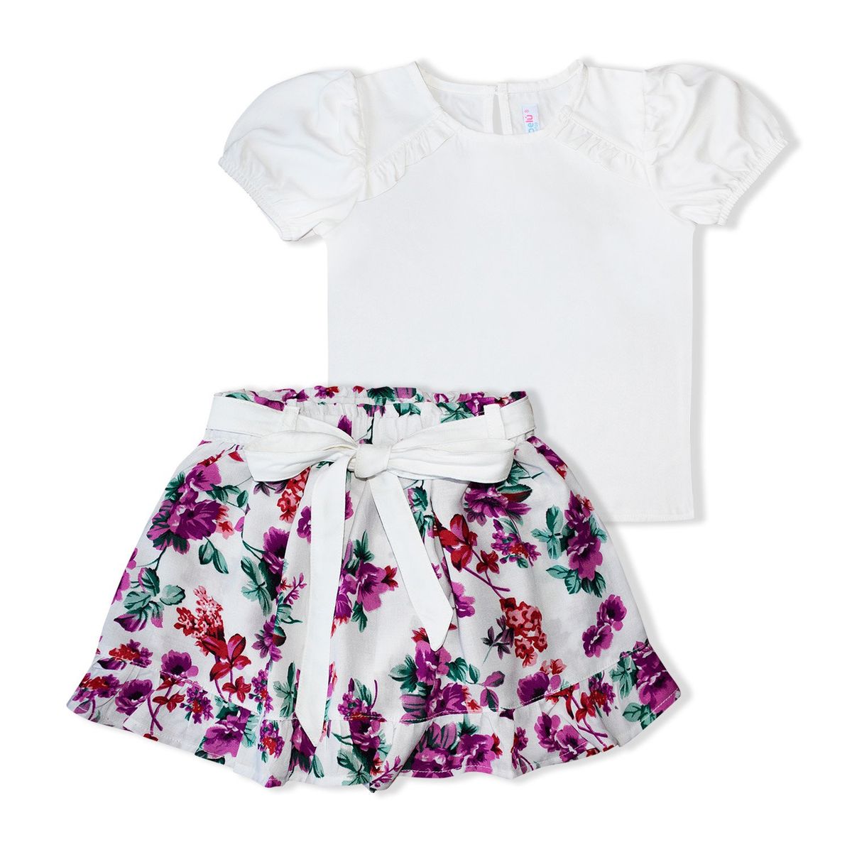 BEBELU - Conjunto Chalis Evita Para Niña Bebelú