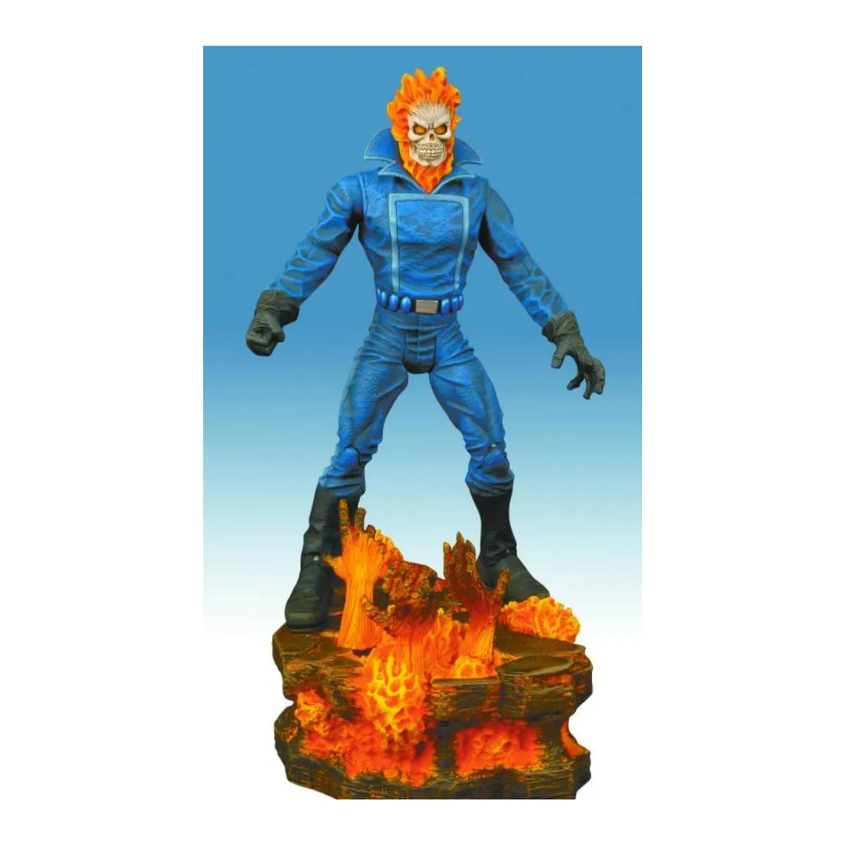 MARVEL - Marvel Select Ghost Rider Johnny Blaze figura de acción