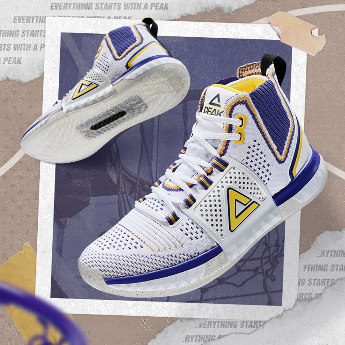 PEAK - Zapatillas  de basket NBA PEAK