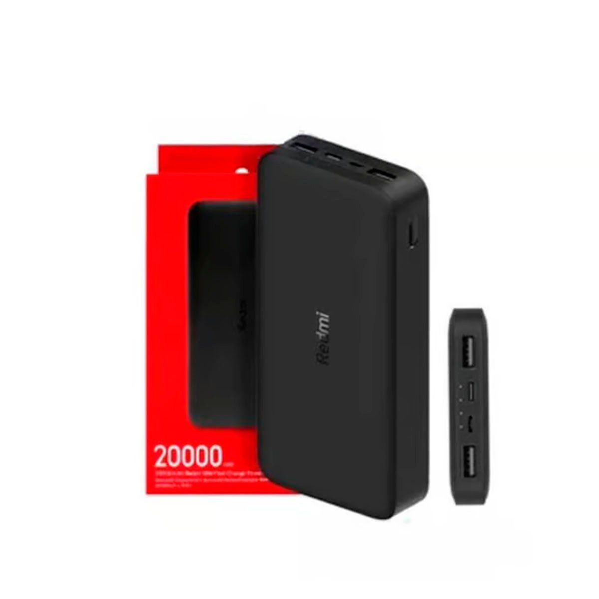 XIAOMI - Xiaomi Mi Redmi Power Bank 18w 20000 Mah Color Negro