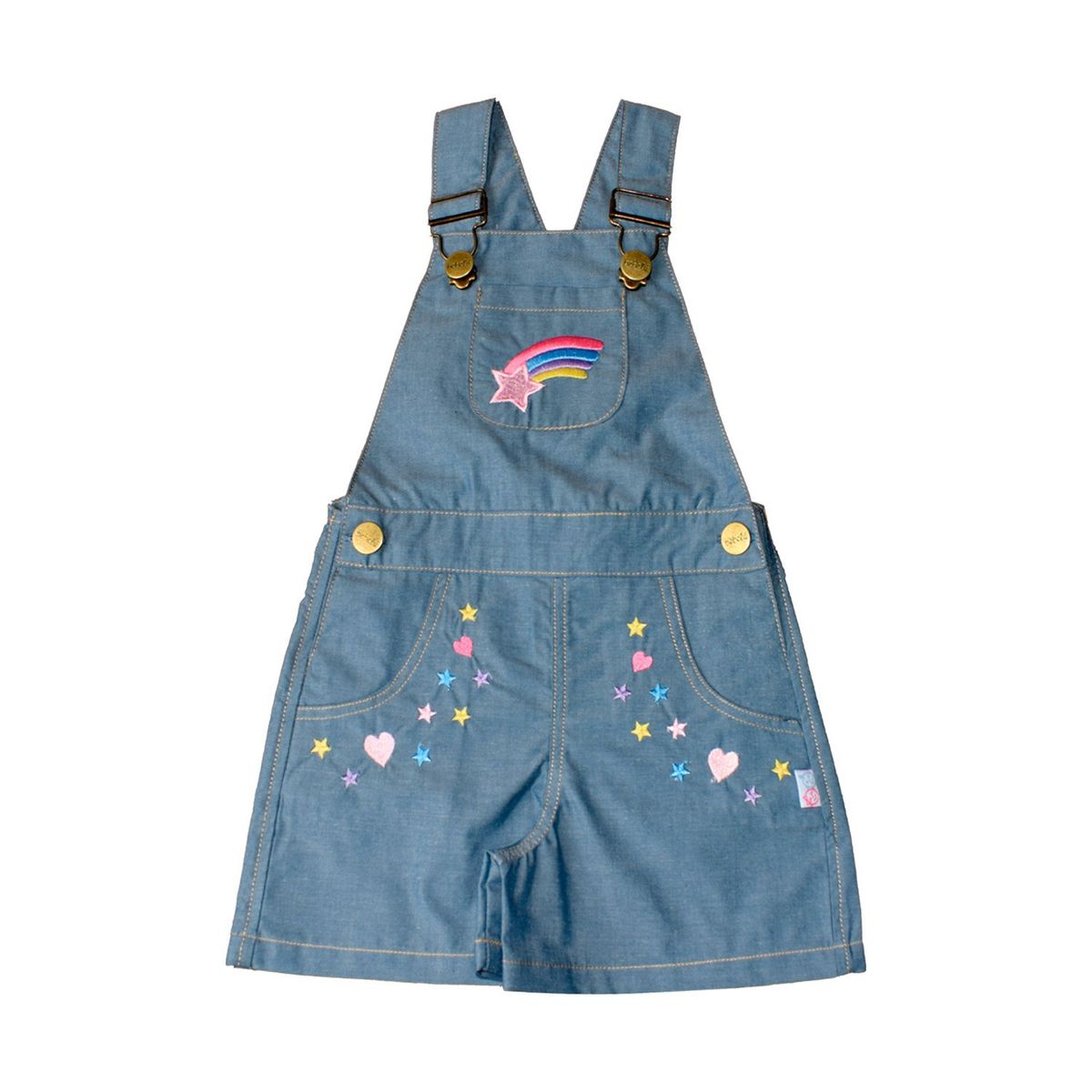 BEBELU - Conjunto Chambray Carolina Para Niña Bebelú