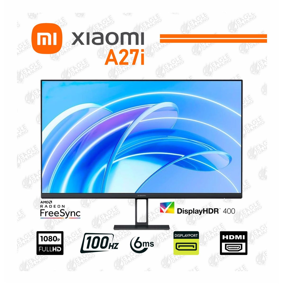 XIAOMI - MONITOR XIAOMI A27i 27 FHD 1920x1080-100HZ-6MS
