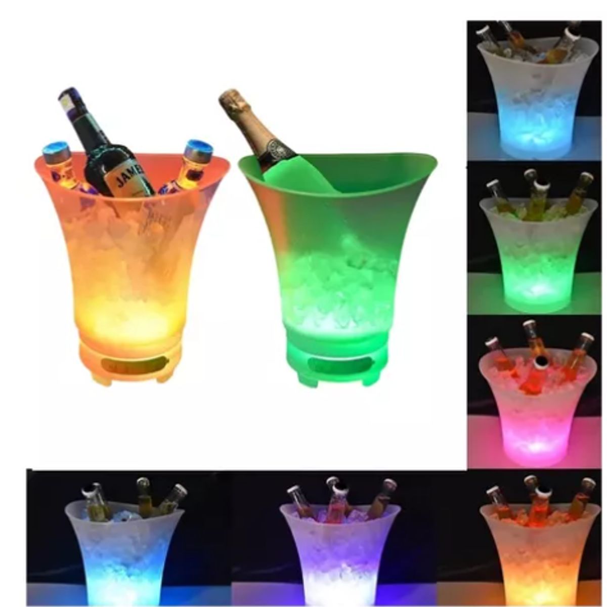 GENERICO - Hielera clásica led con parlante