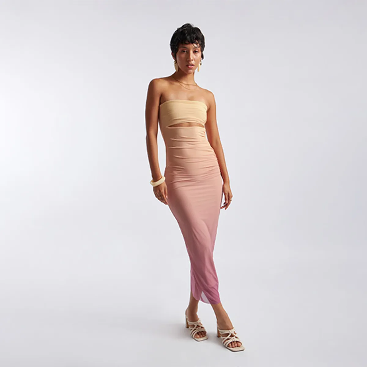 LUVARO - Vestido Capri Ombré