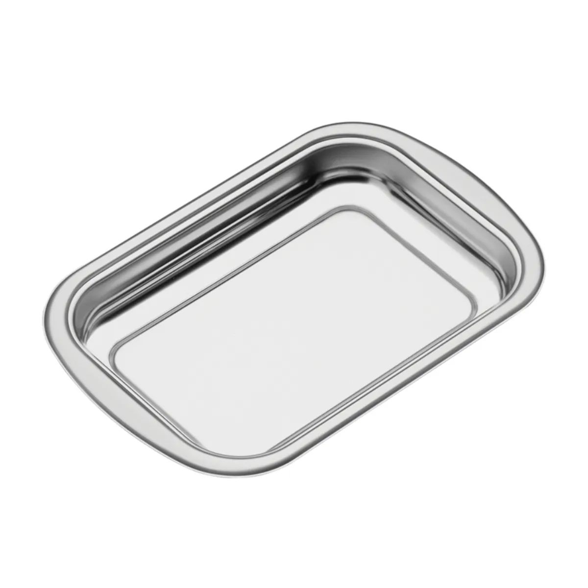 TRAMONTINA - Fuente para hornear Cosmos rectangular de acero inoxidable de 43 cm Tramontina 4 L