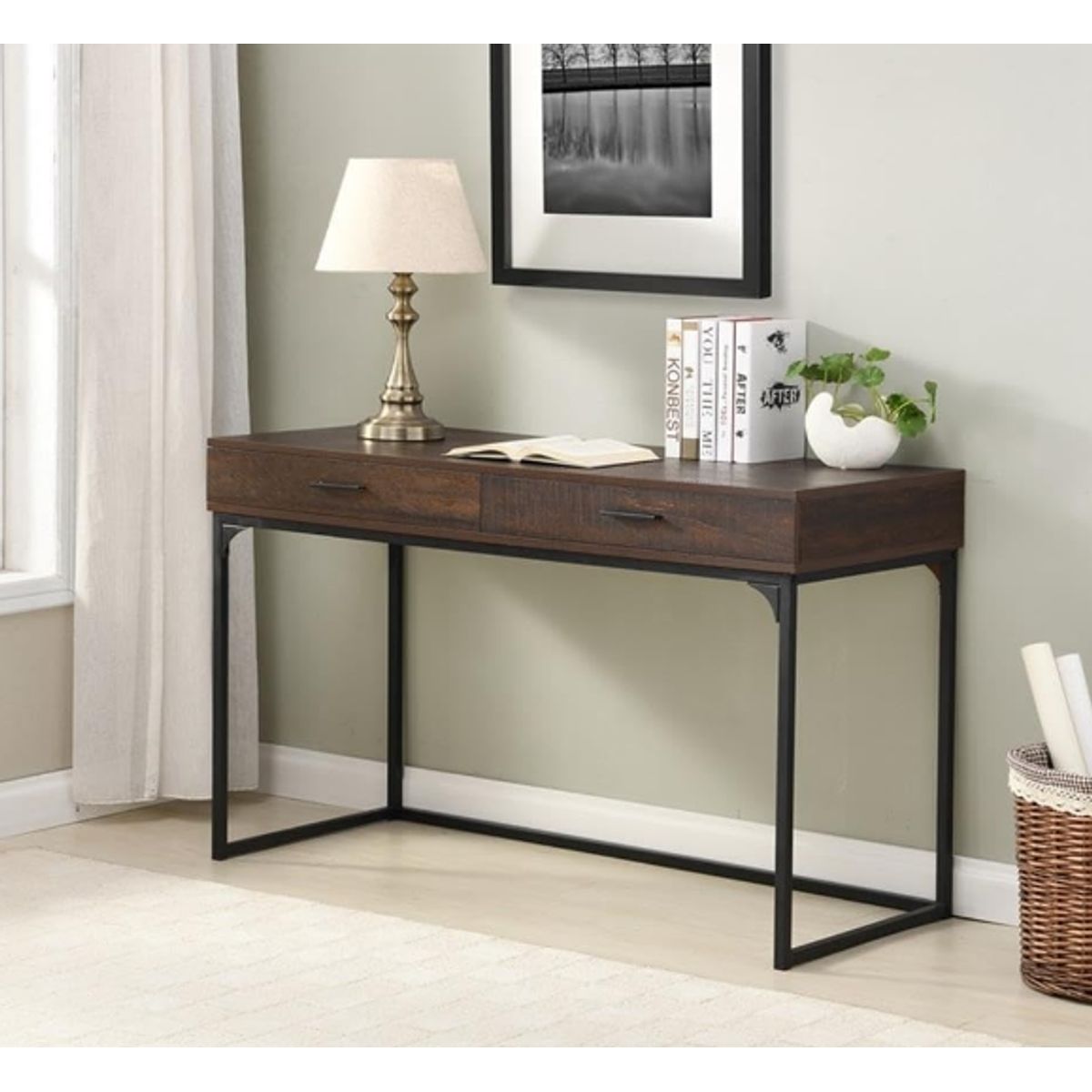 NACION MUEBLES - ESCRITORIO NACION MUEBLES JUICY COLOR MARRÓN