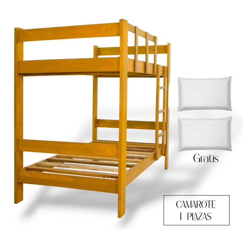 GENERICO - Camarote 1 Plaza Capirona Natural Acabado Laqueado