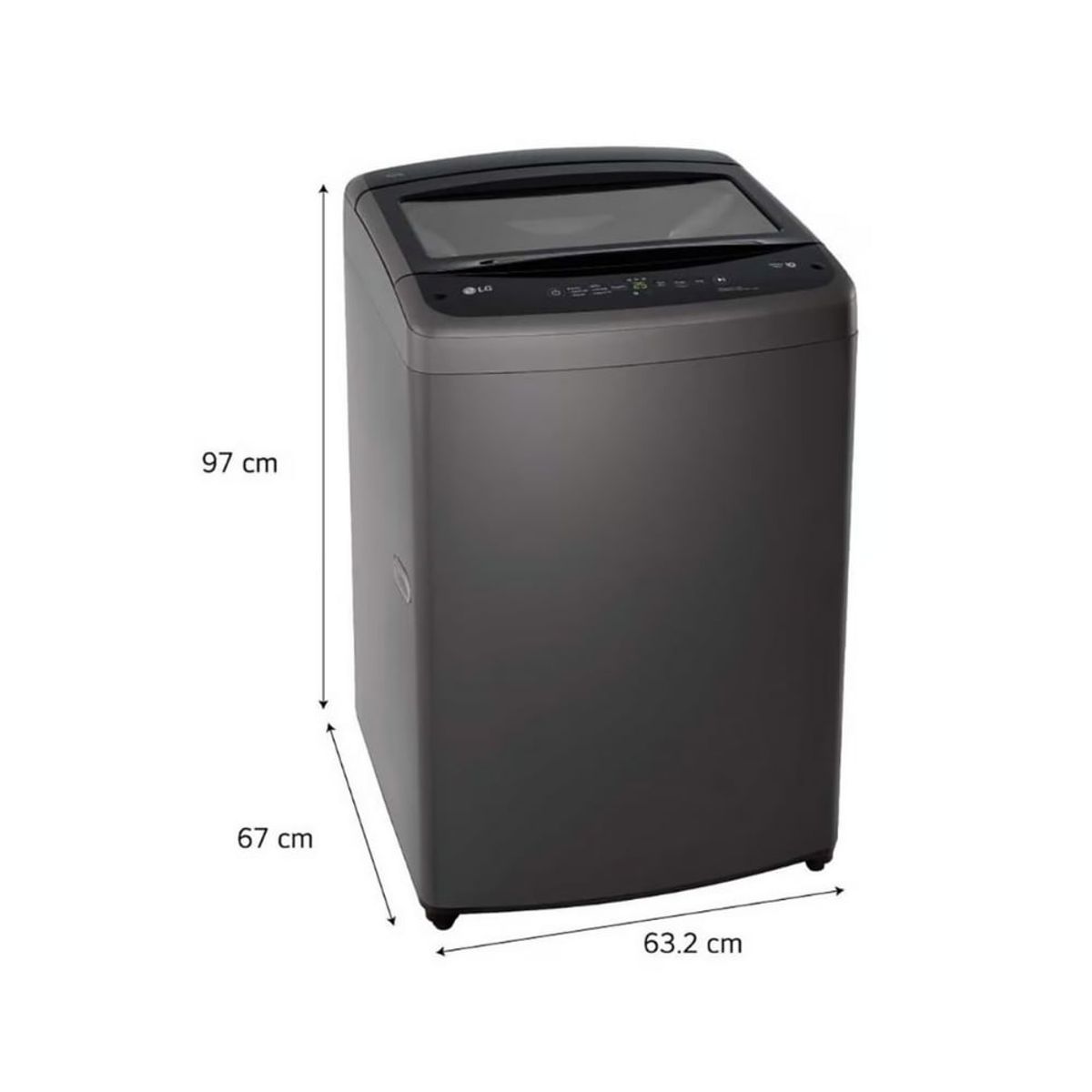 LG - Lavadora LG 16 kg Carga Superior Smart Inverter Turbo Drum WT16BVTB