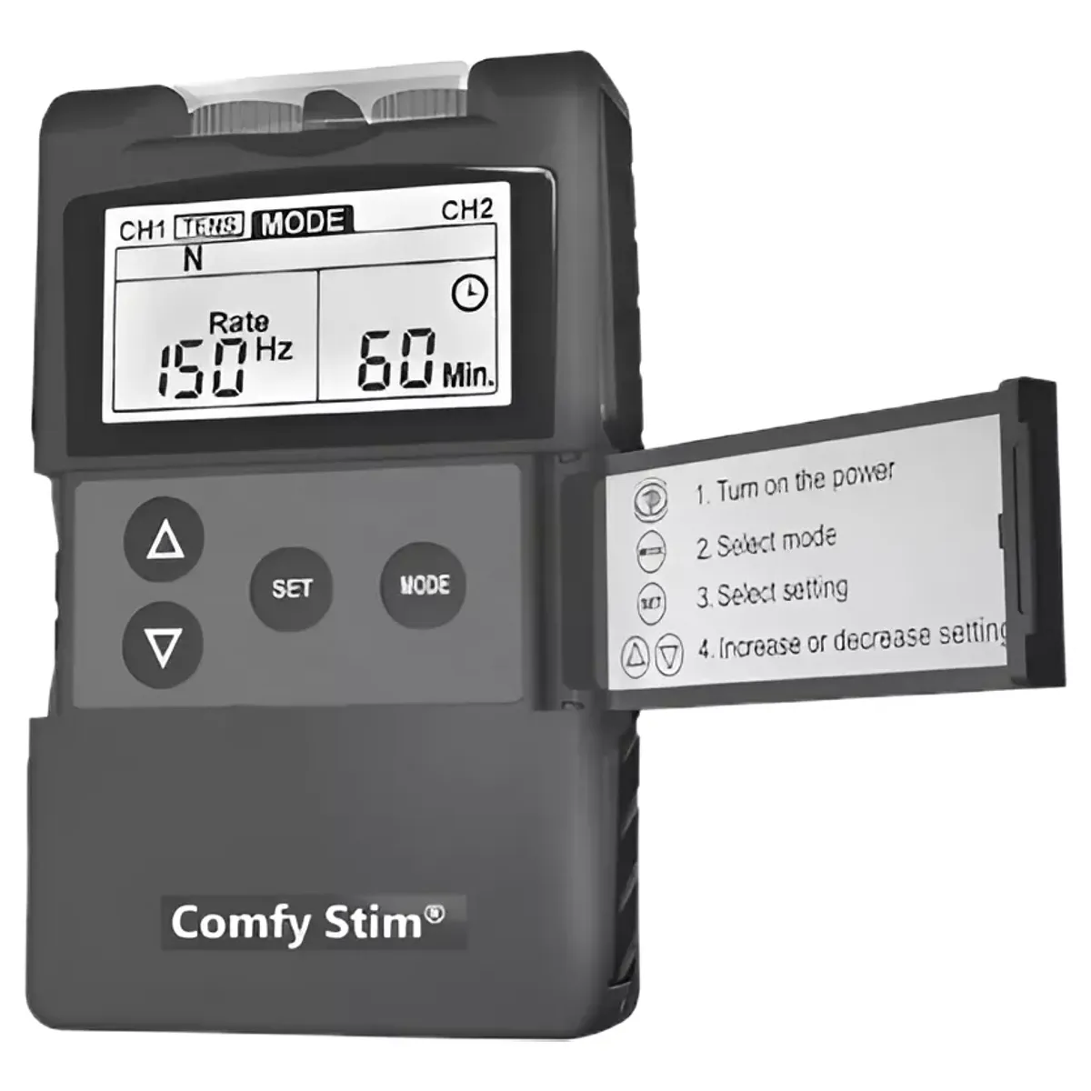PERUMASSAGE - Comfy Stim EV-806  Alivio del Dolor con TENS y Rehabilitación con EMS