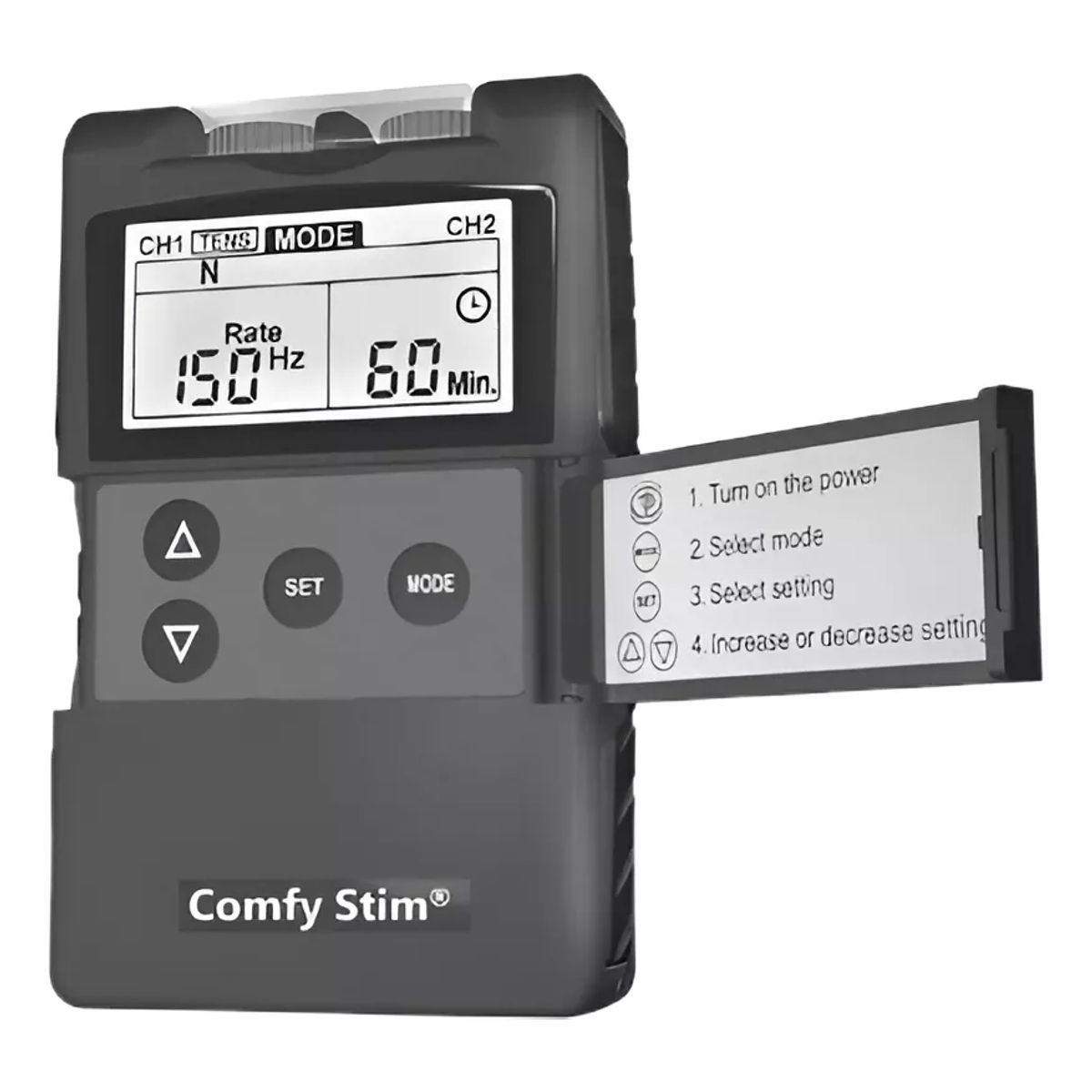 PERUMASSAGE - Comfy Stim EV-806  Alivio del Dolor con TENS y Rehabilitación con EMS