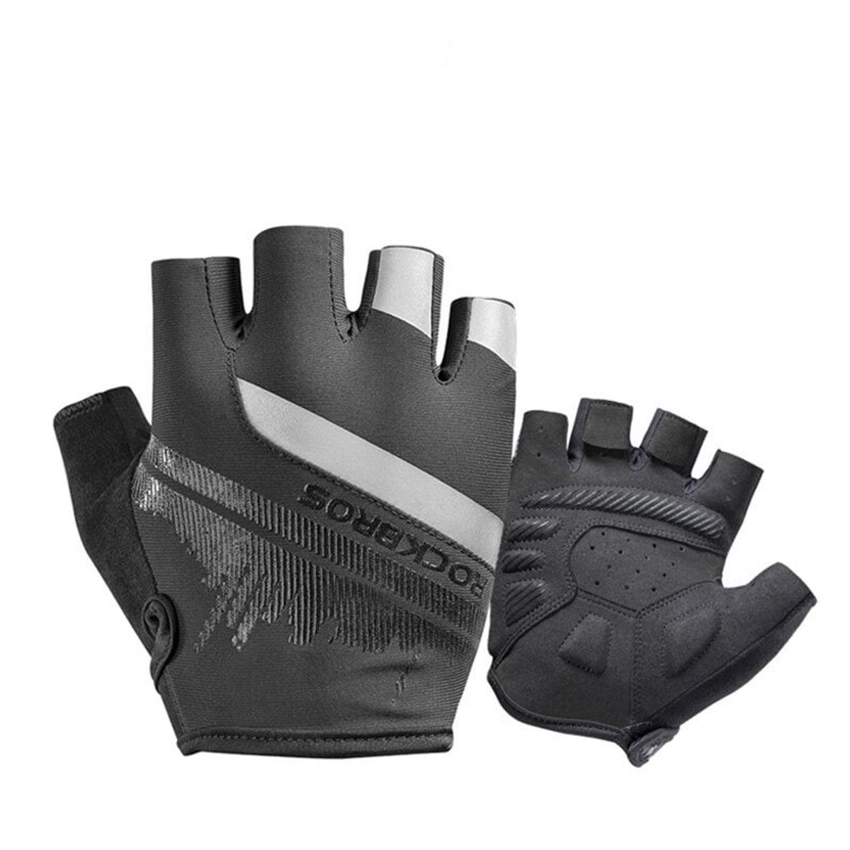 ROCKBROS - Guantes Ciclismo ROCKBROS S247-B Autoreflectantes