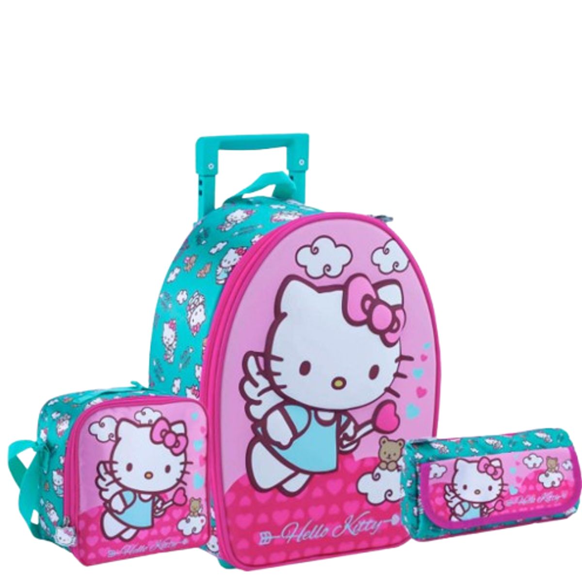 GENERICO - Pack de Maleta+lonchera+cartuchera