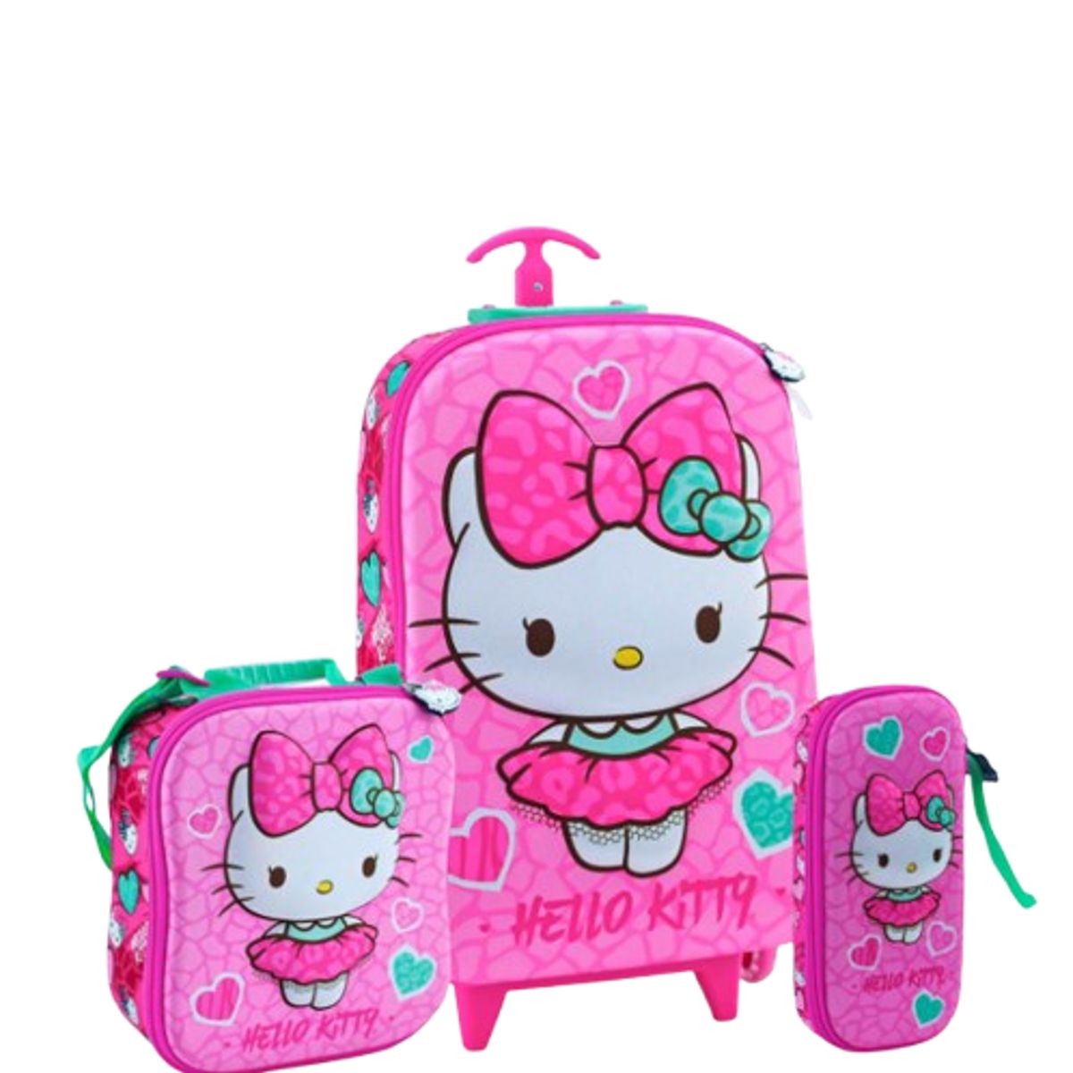 GENERICO - Pack de Maleta+lonchera+cartuchera