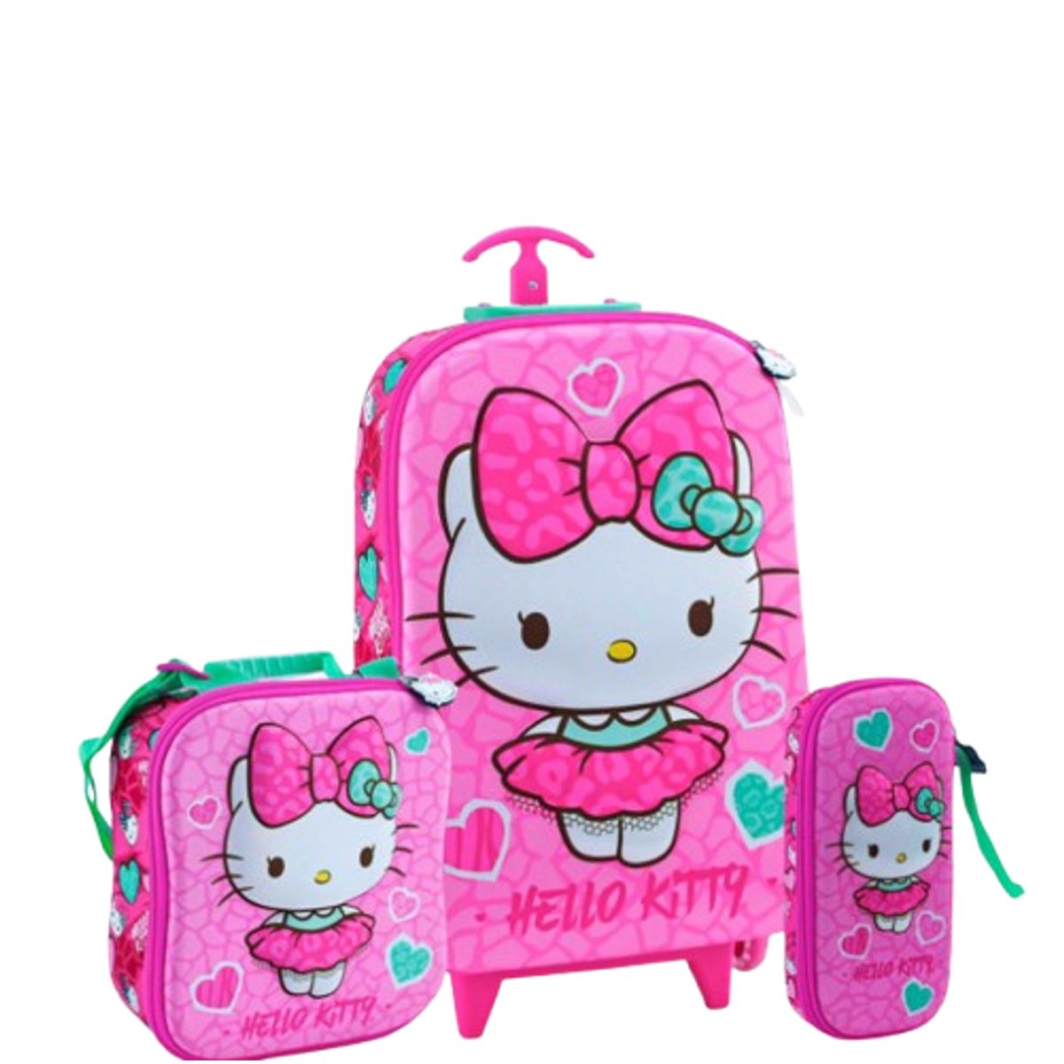 GENERICO - Pack de Maleta+lonchera+cartuchera