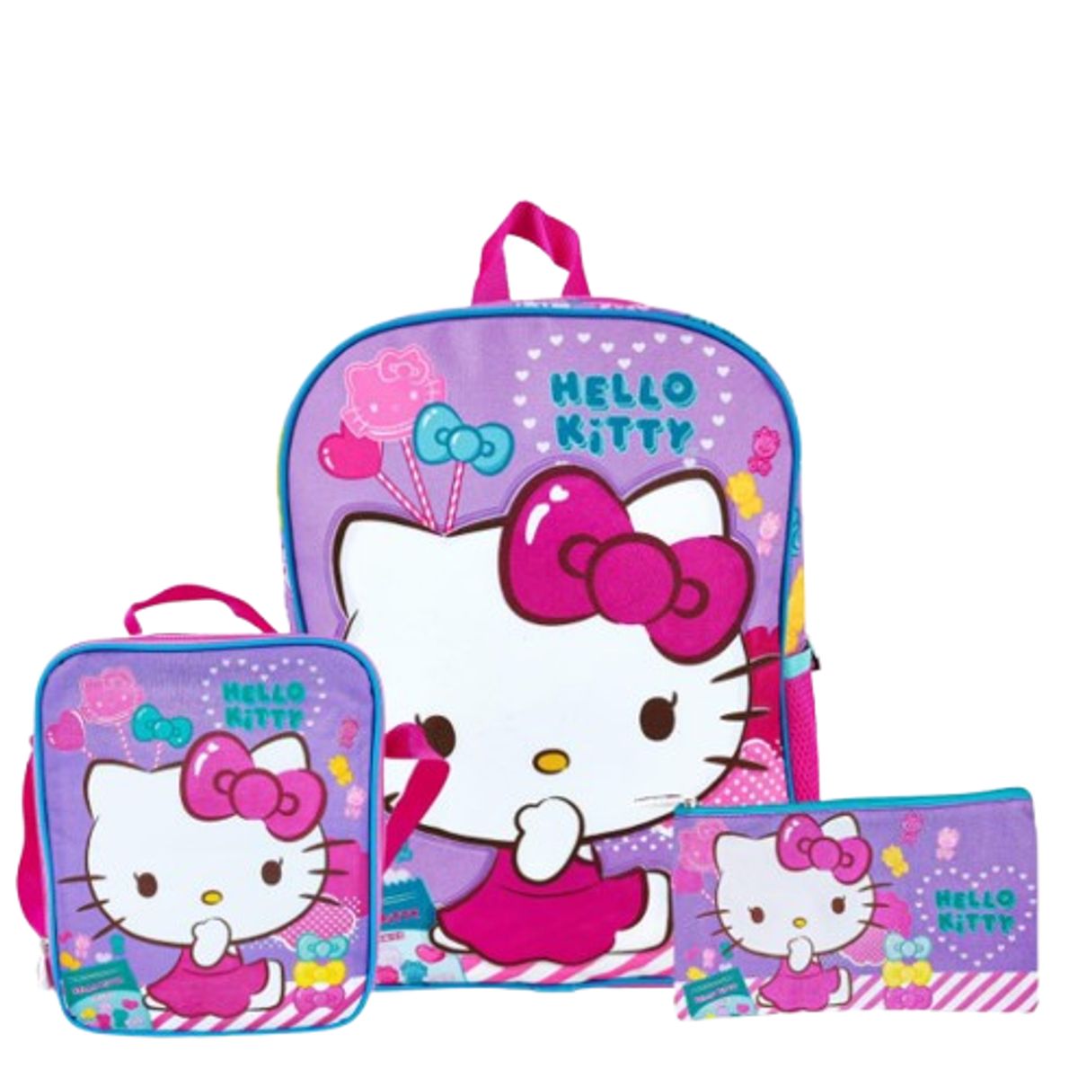 GENERICO - Set Mochila+Lonchera+Cartuchera