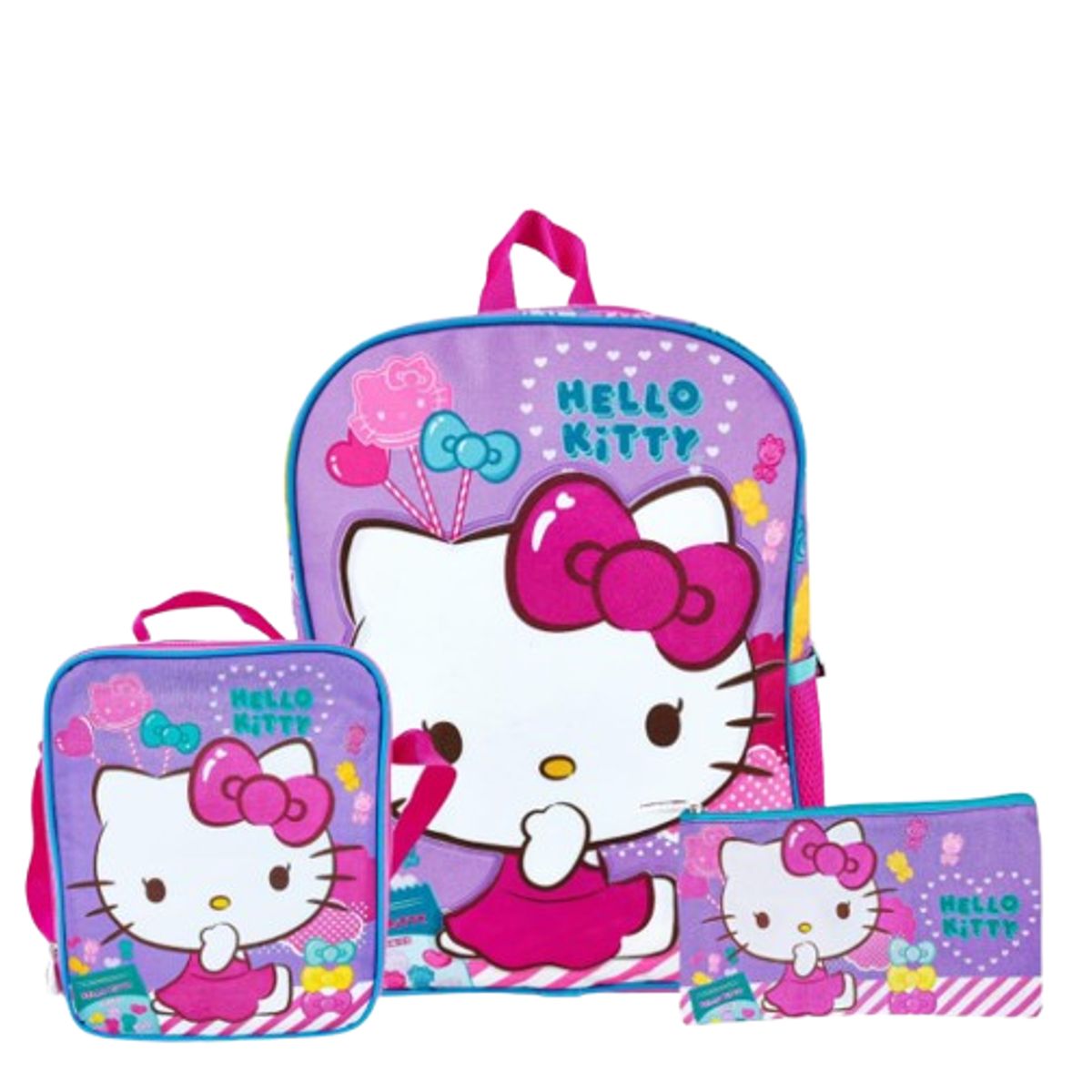 GENERICO - Set Mochila+Lonchera+Cartuchera