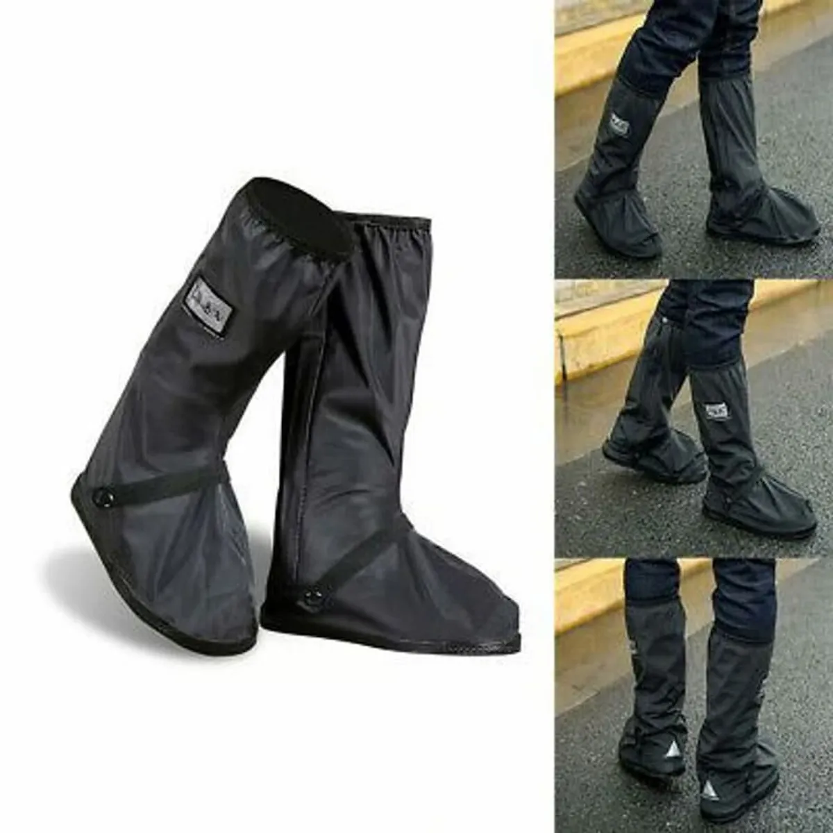 GENERICO - CUBRE BOTAS IMPERMEABLES PARA LLUVIA TALLA M