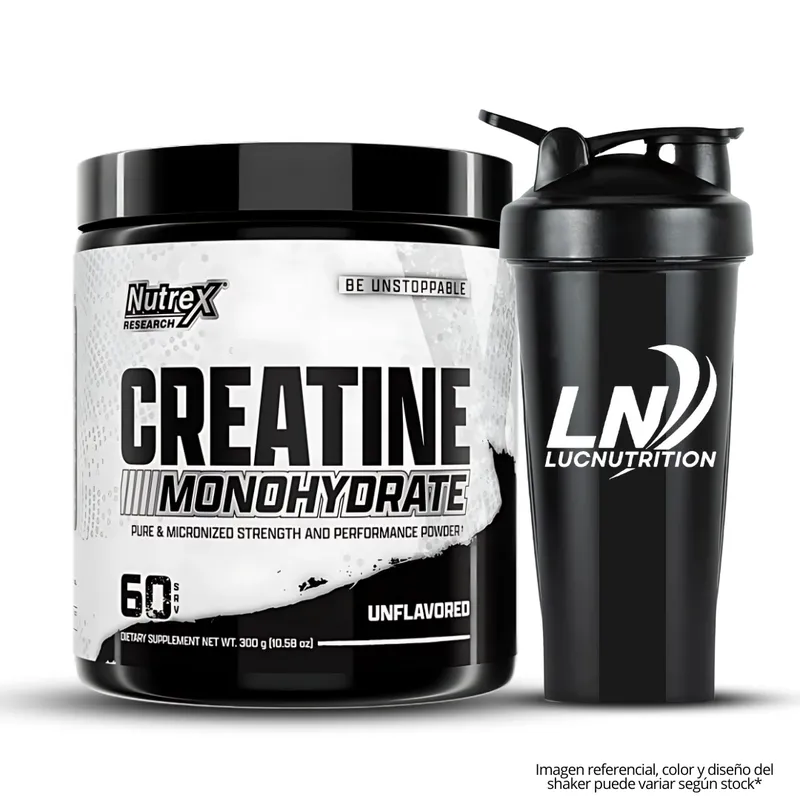 NUTREX RESEARCH - Creatina Nutrex Research 300 g micronizada + shaker