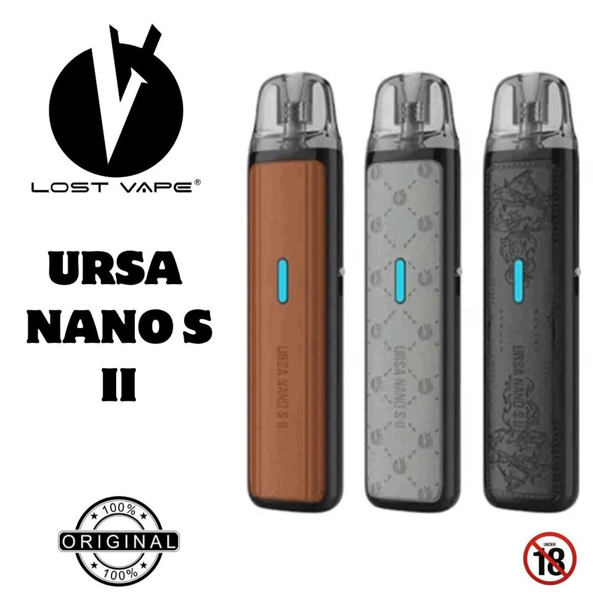 VAPE - Vaper  LOST VAPE URSA NANO S II Kit MAS LIQ