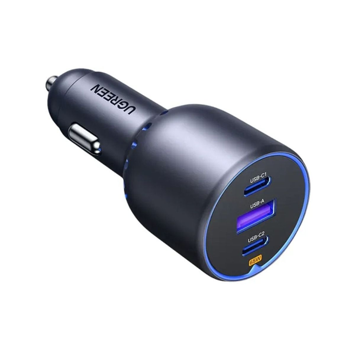 UGREEN - Cargador para auto de 75W con puertos USB-A/USB-C - UGREEN 35024