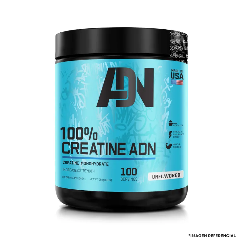 ADN - Creatina ADN 250 g - Creatina Monohidratada