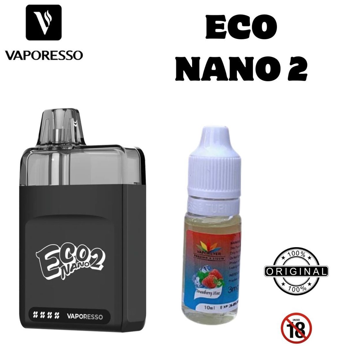 VAPORESSO - VAPER VAPORESSO ECO NANO 2 KIT  MAS LIQ