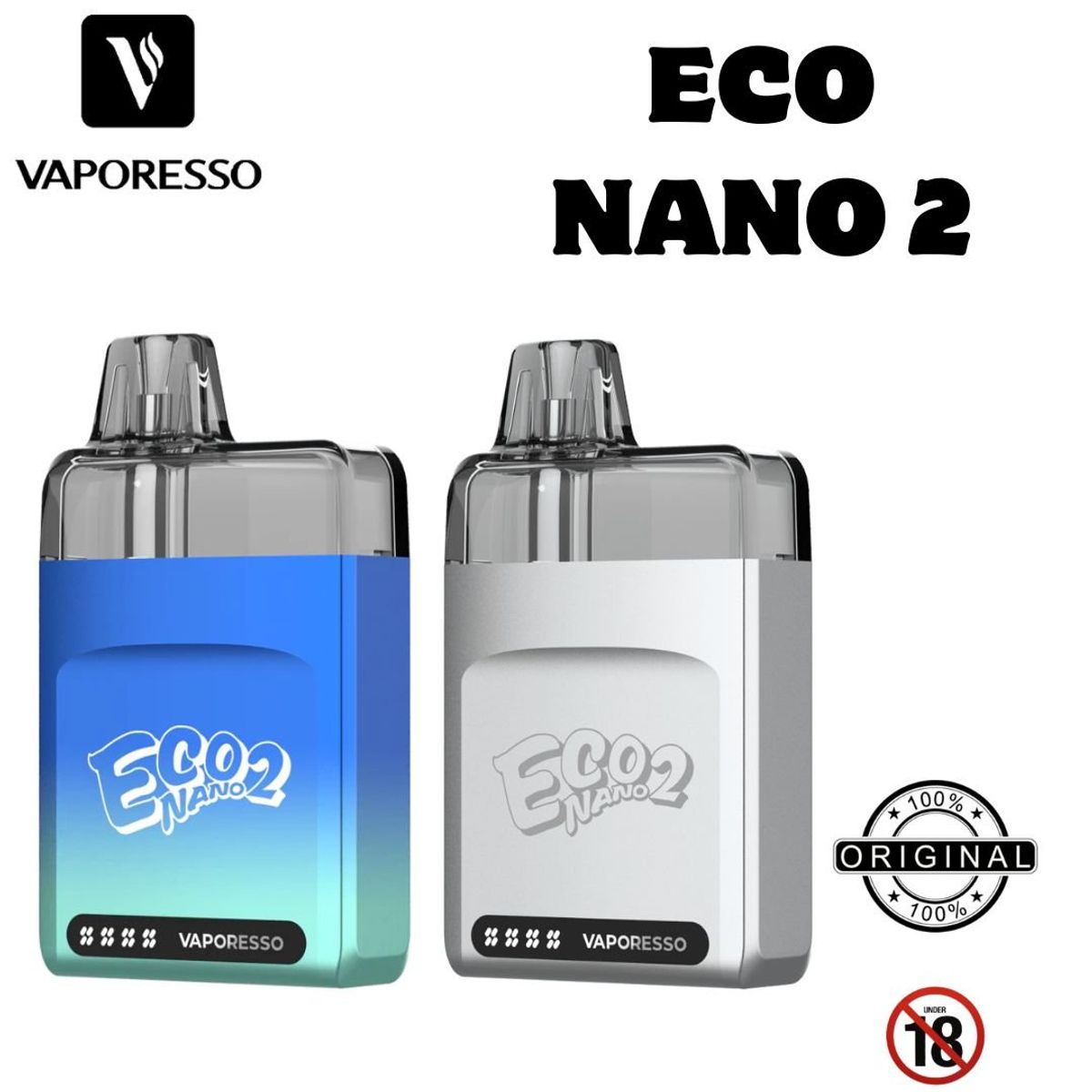 VAPORESSO - VAPER VAPORESSO ECO NANO 2 KIT  MAS LIQ