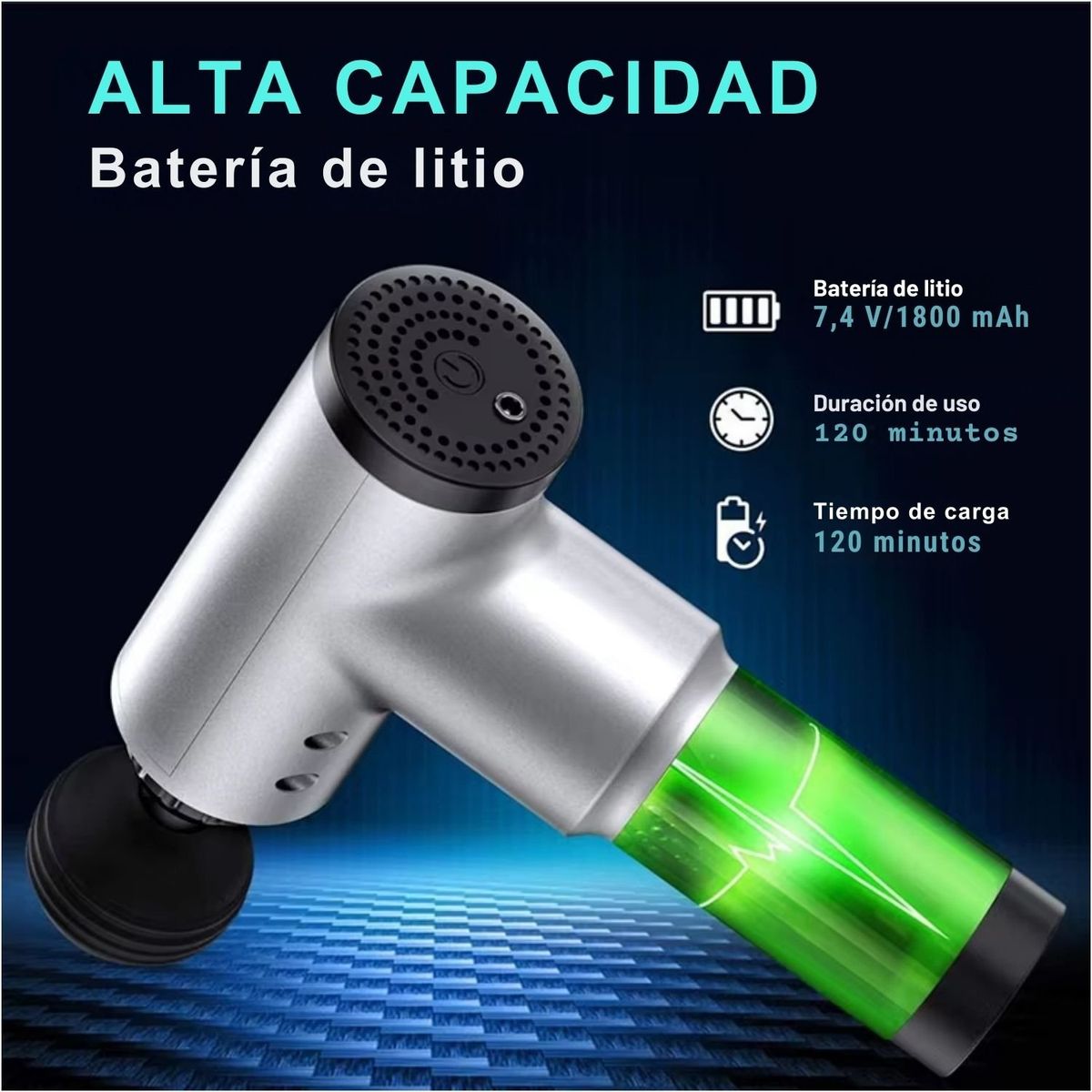 VICTORIA - Masajeador pistola de masajes musculares profesional