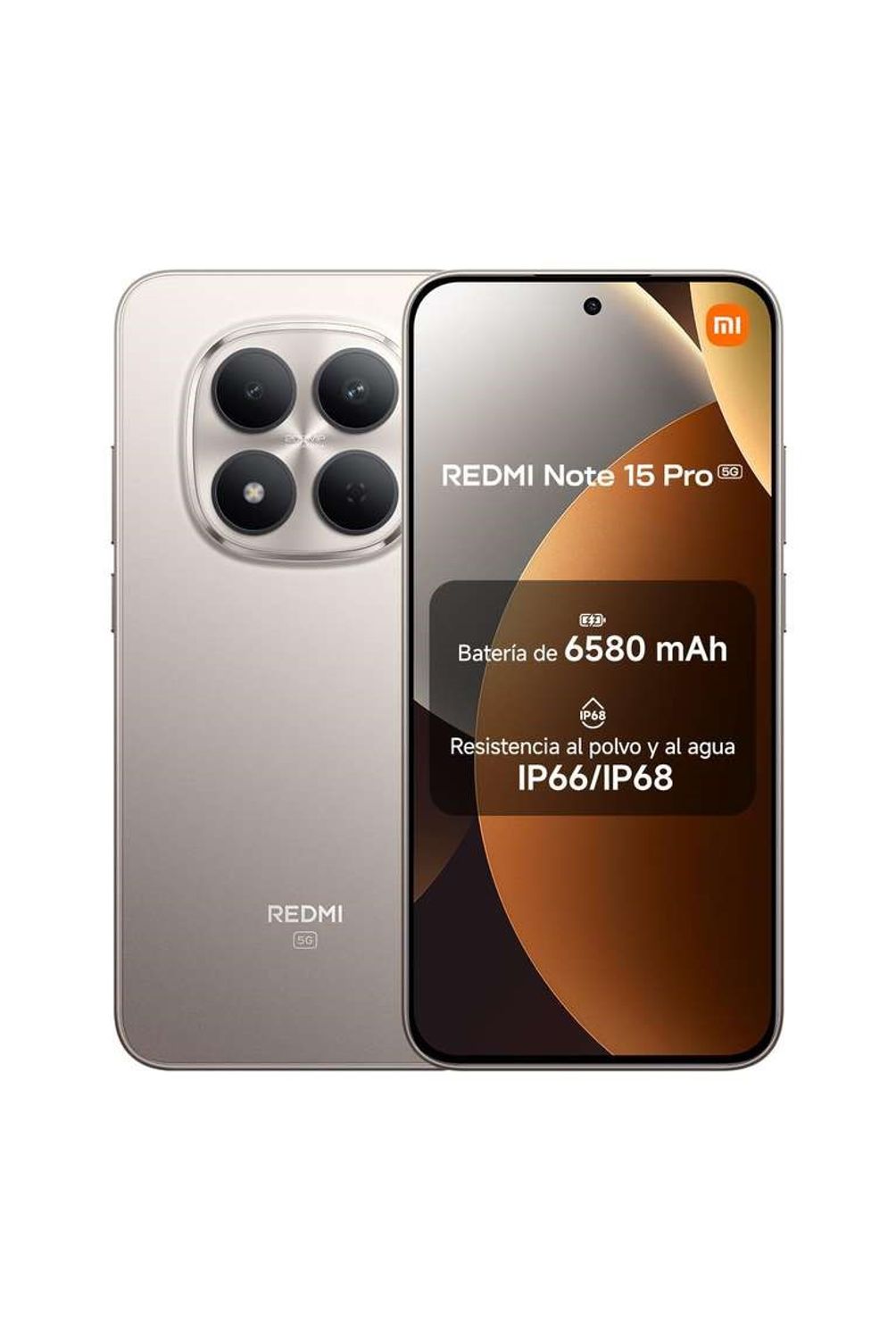 XIAOMI REDMI NOTET 15 PRO 5G 512GB 8GBRAM - GRIS TITAN XIAOMI