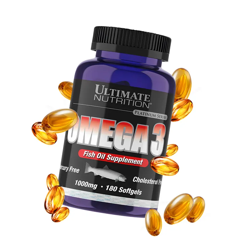 ULTIMATE NUTRITION - Omega 3 Ultimate Nutrition 180 Capsulas - Fish Oil
