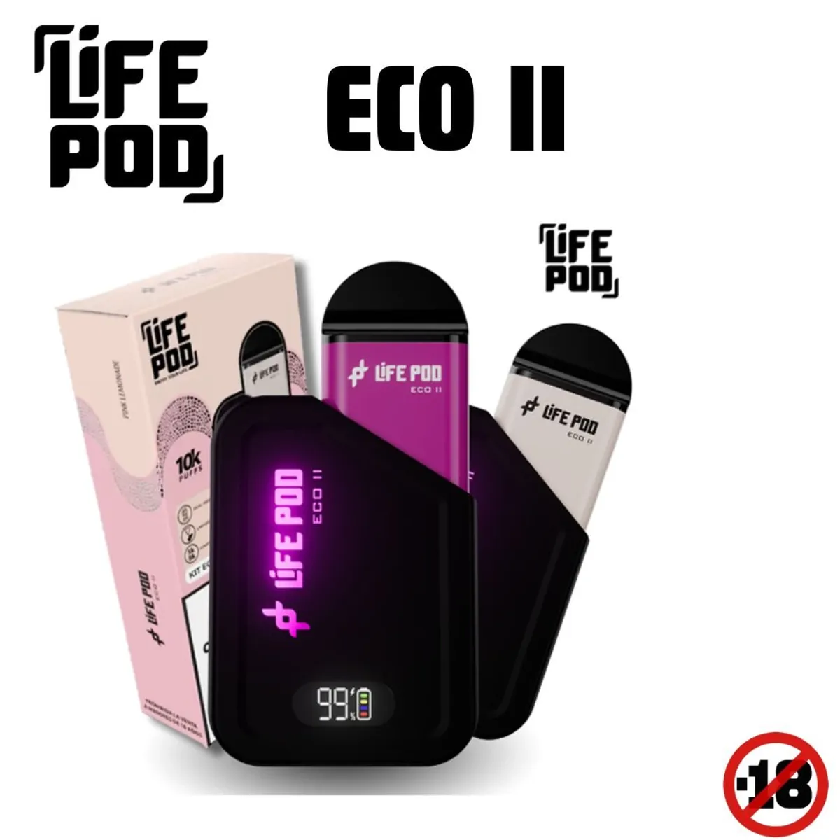 LIFE - VAPER LIFE POD ECO II 10K
