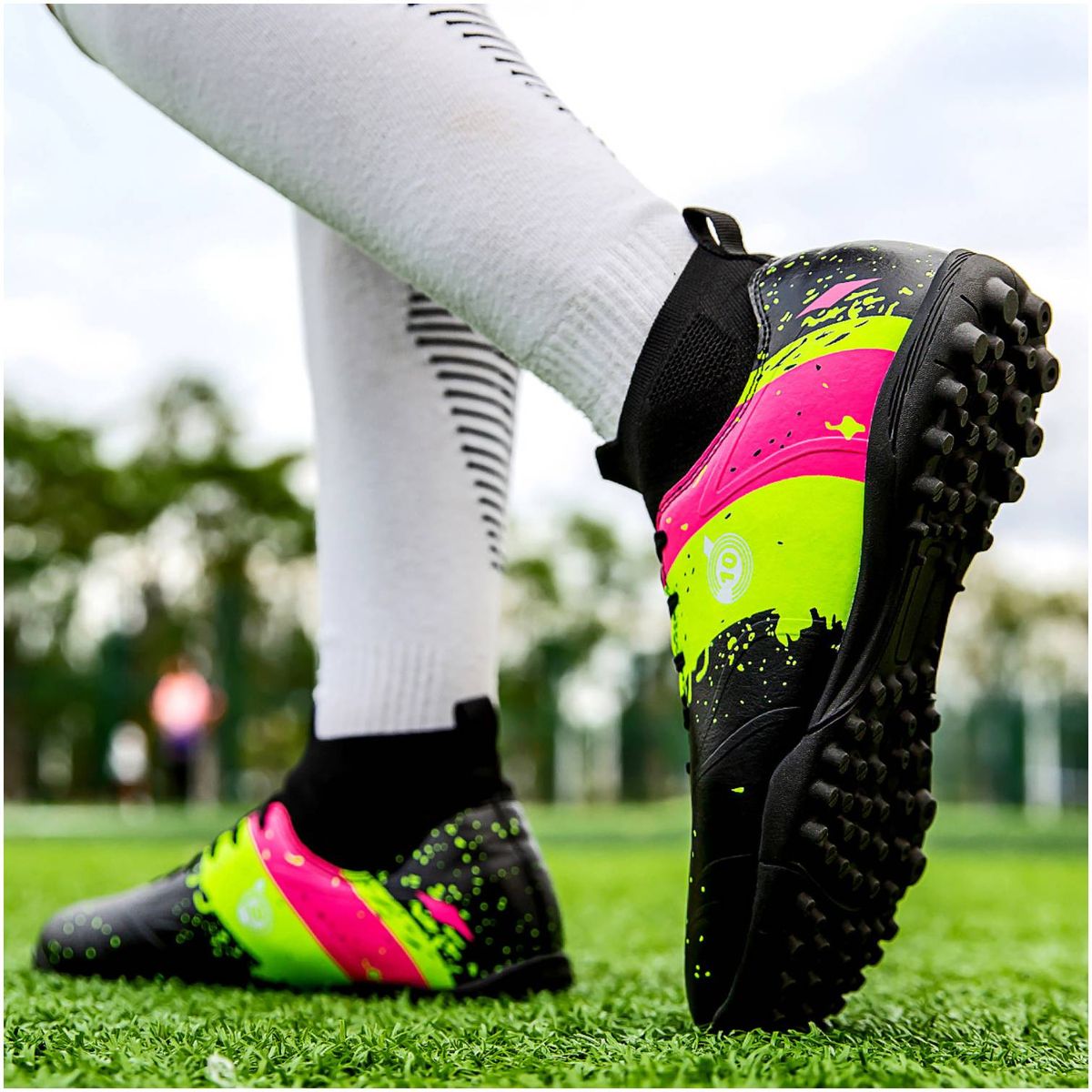 CURMOON - Zapatillas Fútbol Escolar Unisex Curmoon - Regalo