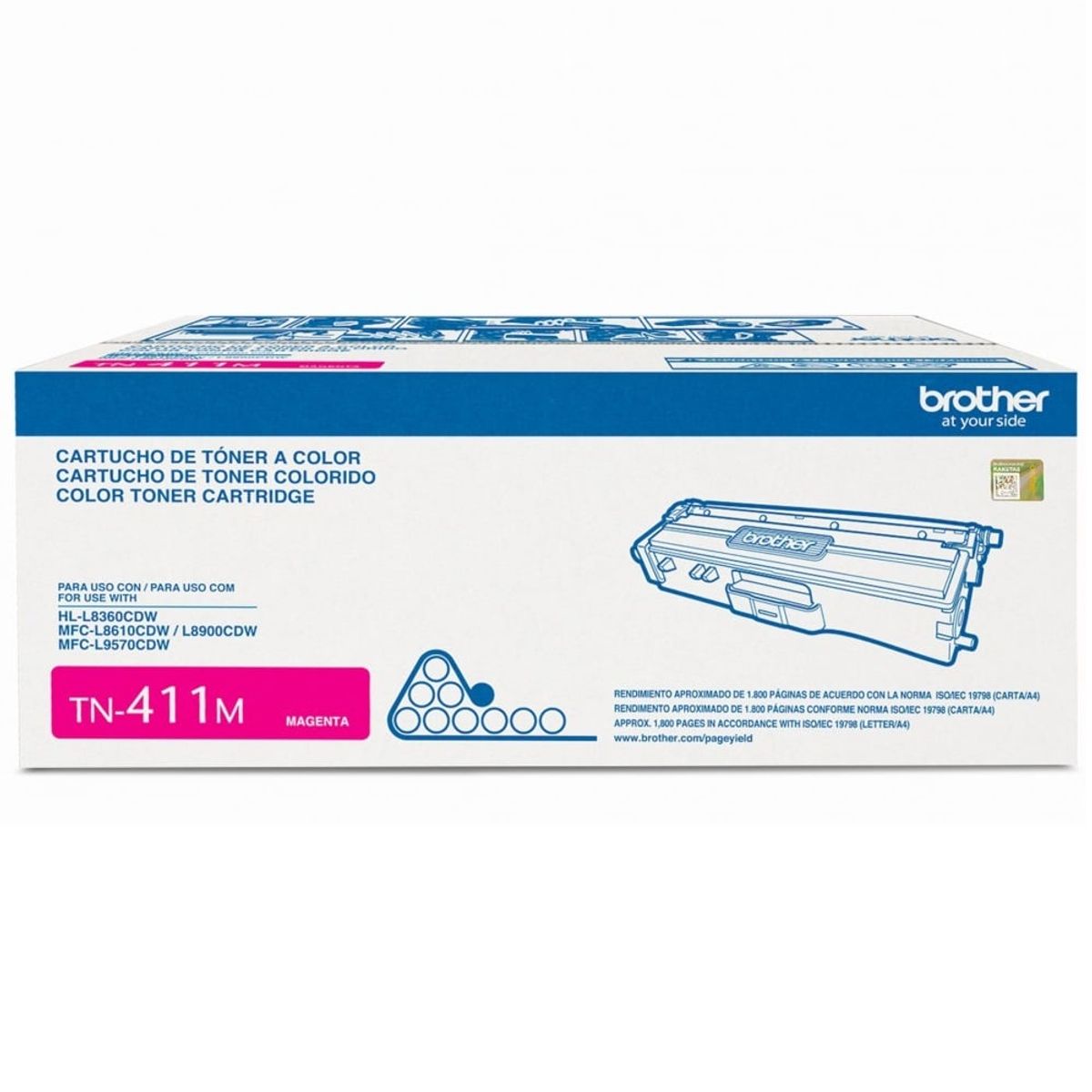 BROTHER - TONER BROTHER TN-411M 18K PAG PMFCL8900CDW