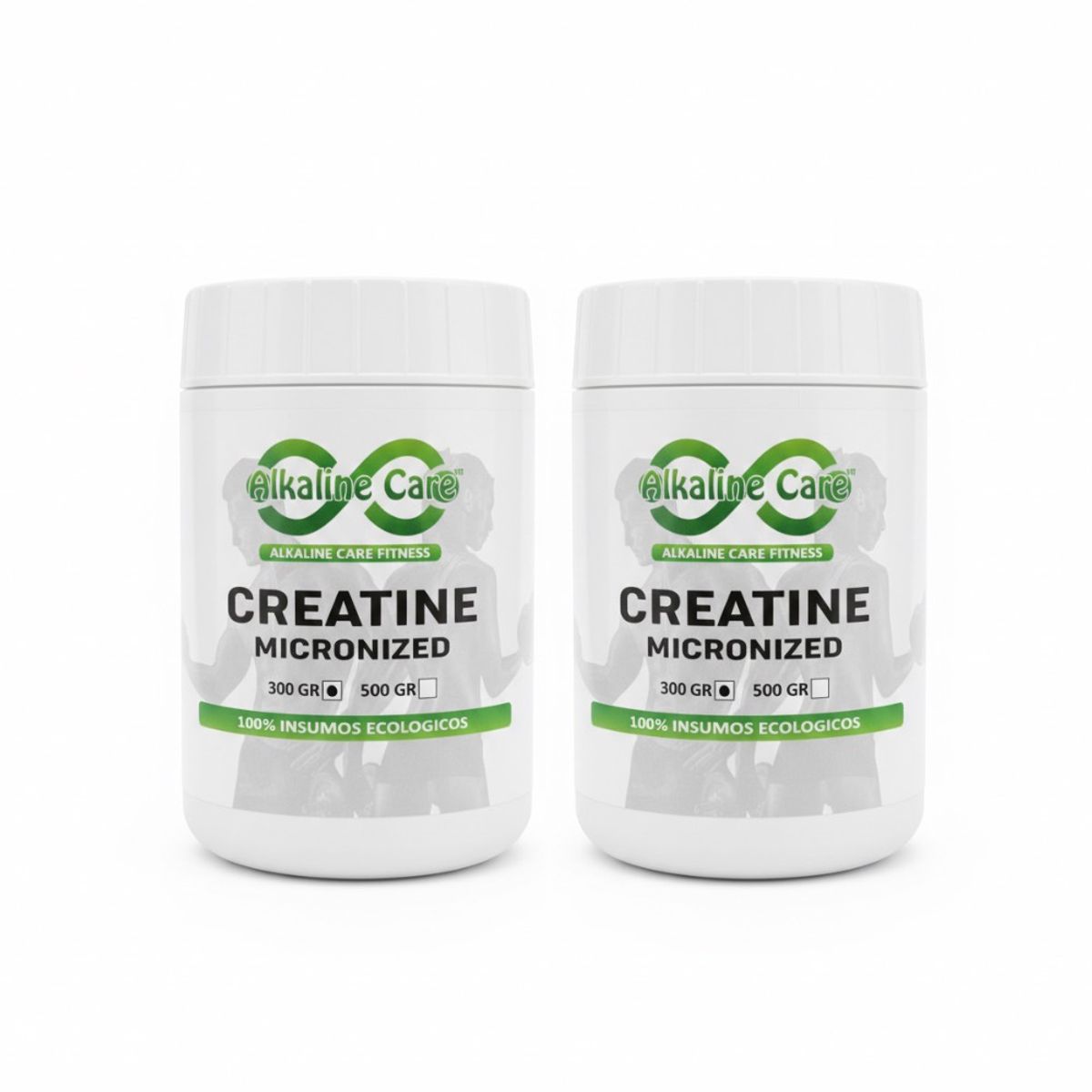 ALKALINE CARE - Creatina con Maca Negra 300gr Alkaline Care x 2