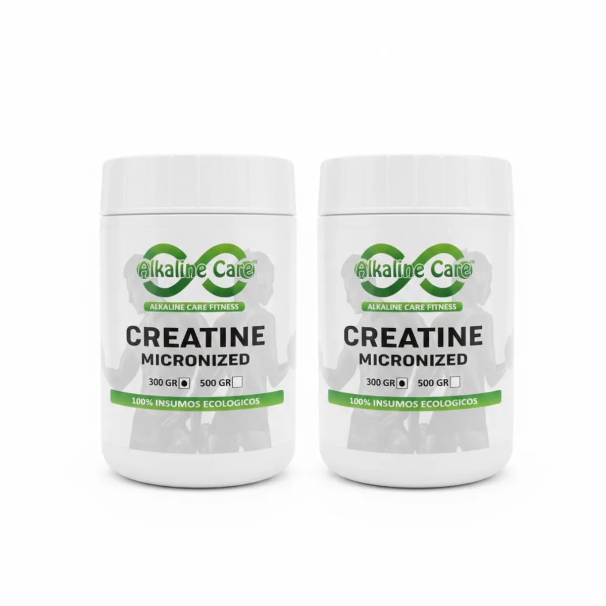 ALKALINE CARE - Creatina con Maca Negra 300gr Alkaline Care x 2