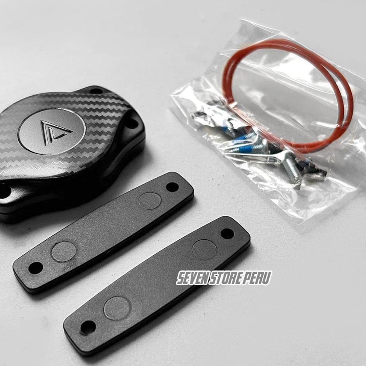 GENERICO - Soporte Case Carbón Para Airtag De Apple